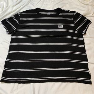 Vans Black and White Shirt